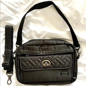 Lug NWOT black switch- crossbody or belt bag